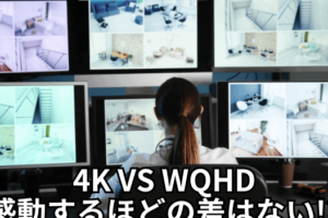 4KモニターとWQHD表示、その違いと選び方