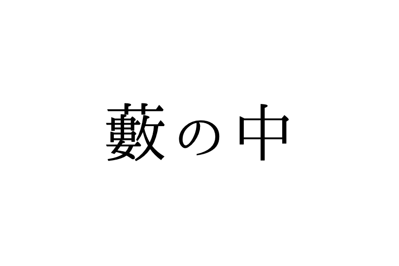 「藪の中」犯人、その謎と解明 1 e3808ce897aae381aee4b8ade3808de78aafe4babae38081e3819de381aee8ac8ee381a8e8a7a3e6988e