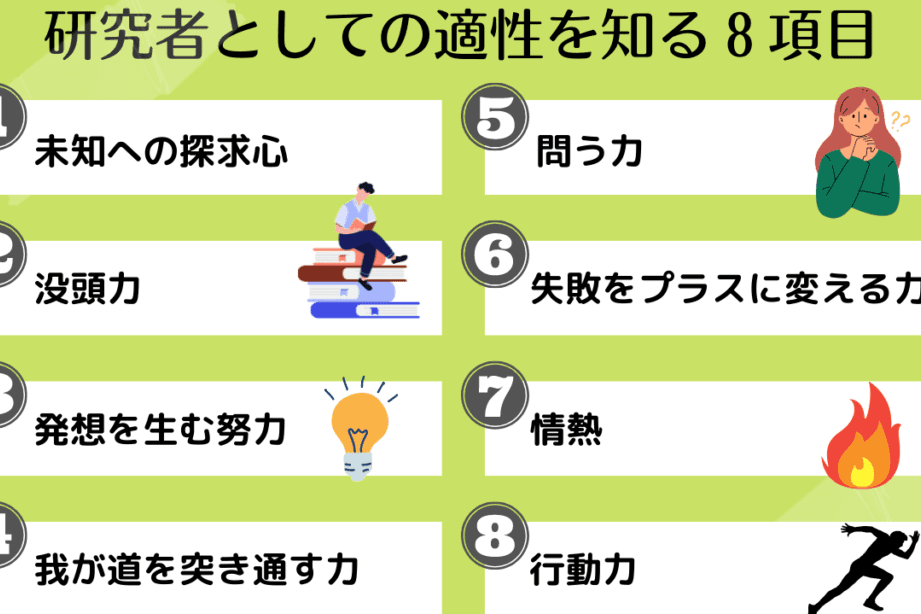 研究者向き不向き、その見極めポイント 1 e7a094e7a9b6e88085e59091e3818de4b88de59091e3818de38081e3819de381aee8a68be6a5b5e38281e3839de382a4e383b3e38388