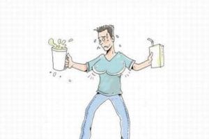 豆乳を飲む男の娘、その魅力と流行の背景